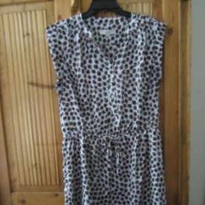 Loft shirt Dress large - silky & flattering